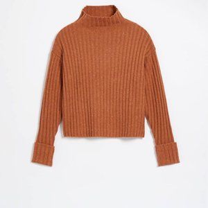 Frank and Oak Mock Neck Sweater